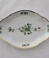 Овальная тарелка, Hollohaza Porcelain