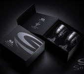 Бокалы для вина вращающийся, w007, 2 шт, Shtox Wine