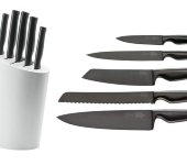 Набор ножей 6 предметов, серия 109000 Virtu Black, IVO