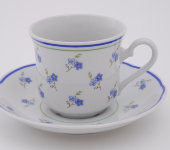 Набор чашек для чая, 6 шт, Мэри-Энн "Синие цветы", 0887, Leander