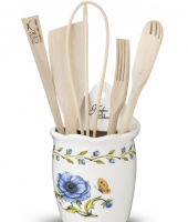 Ёмкость настенная с кухонными инструментами "Ботанический сад", Nuova cer S.N.C.