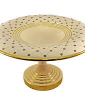 Блюдо декоративное "Murano Cream Gold", Delta        