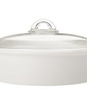 Кастрюля 2,5 л белая Vitromax