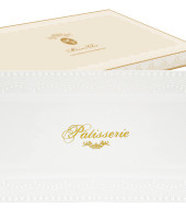 Блюдо прямоугольное Белое кружево