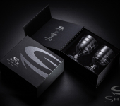 Бокалы для вина вращающийся, w006, 2 шт, Shtox Wine