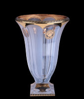 Ваза хрустальная "Panel", VV PAGB b B, Astra Gold