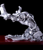 Скульптура "Пантера", ST 0502, Linea Argenti