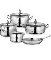 Набор посуды из нержавеющей стали 5 предметов "Omegna", Ruffoni