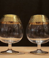 Набор бокалов для бренди "Ветви" (2 шт.), Precious Cre Art 