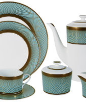Чайный сервиз 40/12 "Бирюза", Naomi 