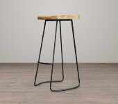 Стул барный Браун , RESTORATION HARDWARE Стул барный Браун , RESTORATION HARDWARE