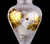 Ваза для цветов "Золотые листья", 35 см, Gipar