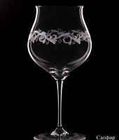 Бокалы для вина "Сапфир", набор 6 шт, хрусталь, Arnstadt Kristall