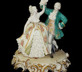 Статуэтка "Танцующие", Porcellane Principe