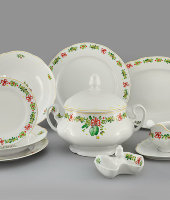 Столовый сервиз 25/6 Мэри-Энн "Шишки", 2571, Leander
