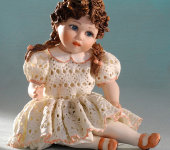 Фарфоровая кукла "Анита", Sibania
