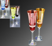Бокалы для шампанского "Sirius", набор 6 шт, хрусталь, Cristallerie DE Montbronn