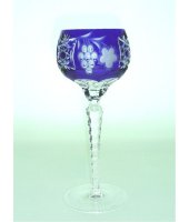 Фужер для вина "Сased crystal - Grape", Ajka Crystal   