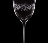 Бокалы для вина "Сапфир", 21/1, набор 6 шт, хрусталь, Arnstadt Kristall