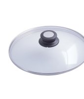 Крышка стекло, ручка - бакелит, 14 см., Choc Induction, De Buyer
