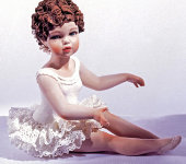 Фарфоровая кукла "Каролина", Sibania