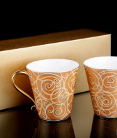 Набор кружек на 2 персоны "Арабески голд", Hankook
