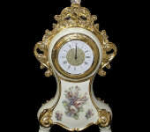 Часы "Роза" в стиле барокко, Bruno Costenaro