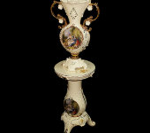 Ваза и столик "Эпоха Рококо", Ceramiche Ferraro