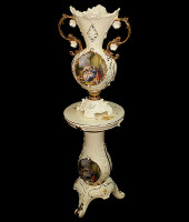 Ваза и столик "Эпоха Рококо", Ceramiche Ferraro