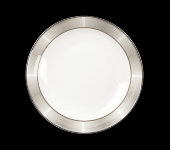 Набор тарелок глубоких "Серебро", 20 см, Royal Aurel
