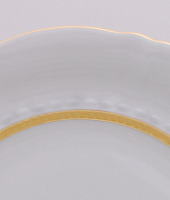 Блюдо круглое 32 см Соната "Золотая лента", 1239, Leander