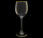 Бокал для вина "Эсприт - Золотая отводка", набор 6 шт, Rona