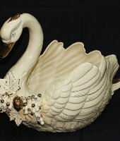 Ваза для фруктов "Лебедь", Ceramiche Ferraro