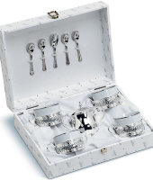 Чайный набор на 4 персоны "Servizi Decor", Chinelli 