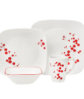 Набор посуды "Hanami Garden", 16 предметов, Corelle