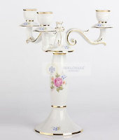 Подсвечник 3-х рожковый, Hollohaza Porcelain