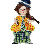 Статуэтка "Маленький клоун со скрипкой", Zampiva