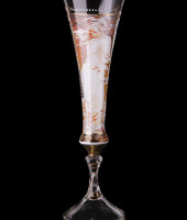 Бокал для шампанского "Времена года - Зима", Муха 1 шт, Top Line /Нагель