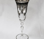 Набор бокалов для шампанского"Platinum" (6 шт), Precious Cre Art 