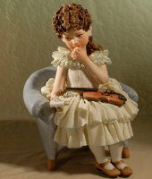 Фарфоровая кукла "Констанция", Sibania