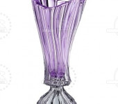 Ваза на ножке 40 см PLANTICA фиолетовая, Aurum Crystal s.r.o.