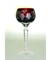 Фужер для вина "Сased crystal - Grape", Ajka Crystal    