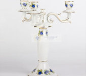 Подсвечник 3-х рожковый, Hollohaza Porcelain 