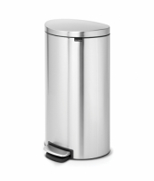 Мусорный бак с педалью с защитой от отпечатков MC, 30л FB, 482007, Brabantia