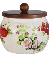Банка для сыпучих продуктов "Овощное ассорти", LCS         