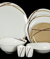 Столовый сервиз "Мокко" на 6 персон, 23 предмета, Royal Fine China