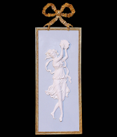 Панно "Муза", Tiche Porcellane