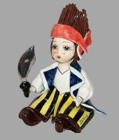 Статуэтка "Пират с мечом", Zampiva