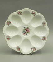 Поднос для яиц Соната "Розовые цветы, золото", 0013, Leander