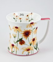 Кружка 450 мл "Цветочная симфония - Июль", Royal Bone China